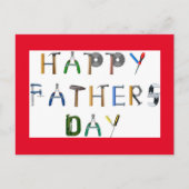 Vaderdag Tools Briefkaart (Voorkant)