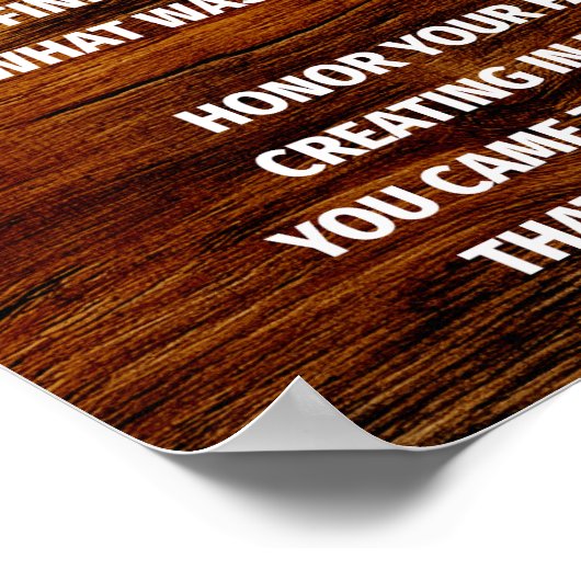 Vaderdag Tribute - Het geven van Man Poster (Hoek)