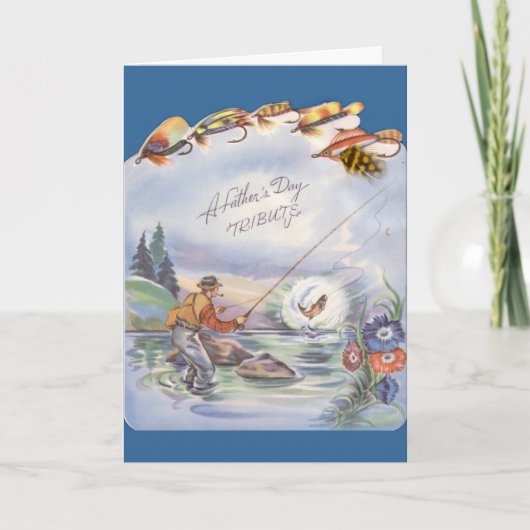 Vaderdag Tribute Kaart (Voorkant)