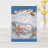 Vaderdag Tribute Kaart (Gele Bloem)