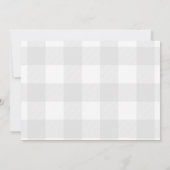 vaderdag  Truck Grey Buffalo Check Kaart (Achterkant)