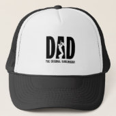 Vaderdag Trucker Hat – klassieke pap stijl Trucker Pet (Voorkant)