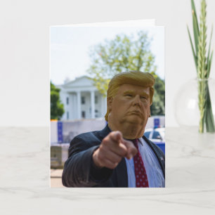VADERDAG TRUMP MASKFUNNCARD VOOR DAD KAART