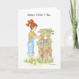 Vaderdag tuin van de liefde kaart