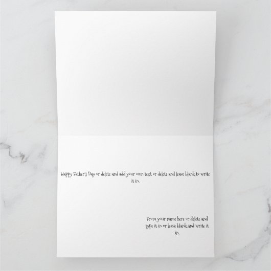 Vaderdag Tuxedo Cat Kaart (Binnen)