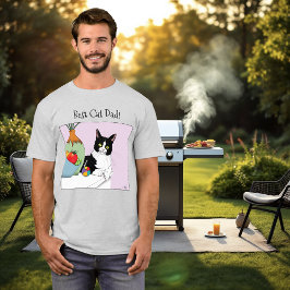 Vaderdag Tuxedo Cat T-shirt