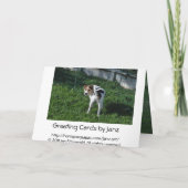 Vaderdag uit de Kaarten van de hond Janz (Achterkant)