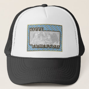 Vaderdag uitgesnedenVoeg je FOTO Polka Dot Father Trucker Pet