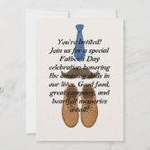 Vaderdag Uitnodiging Kaart (Voorkant)