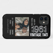 Vaderdag  vader aanpassen foto jaar Hoesje (Achterkant (horizontaal))