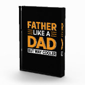 Vaderdag Vader Als Een Papa Fotoblokken (Rechts)