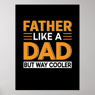 Vaderdag vader als een vader poster