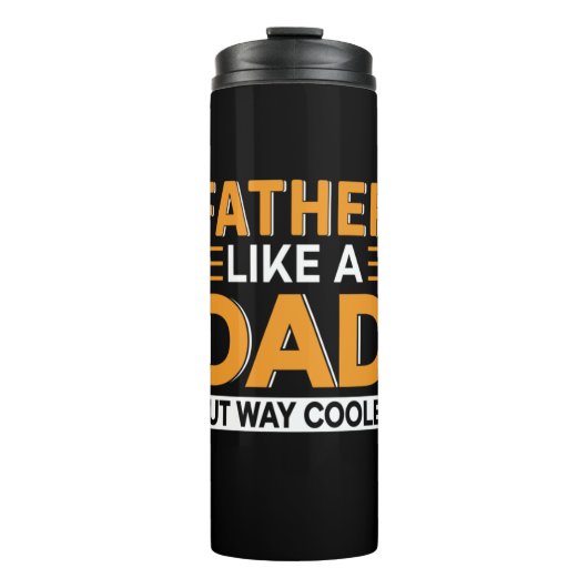 Vaderdag vader als een vader thermosbeker (Voorkant)