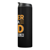 Vaderdag vader als een vader thermosbeker (Geroteerd rechts)