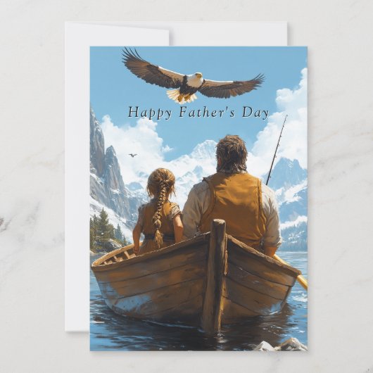 Vaderdag Vader & Dochter Vissen (Voorkant)