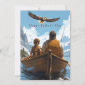 Vaderdag vader en dochter gaan Gevist (Voorkant)