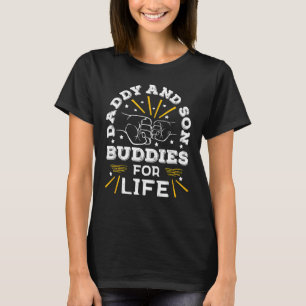 Vaderdag vader en partner voor kinderen t-shirt