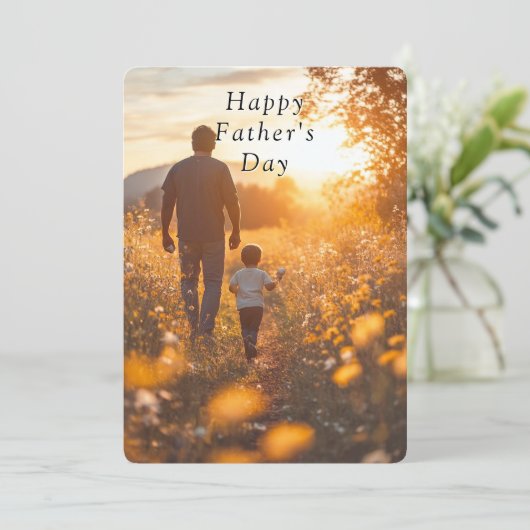 Vaderdag vader en zoon honkbal zomer (Staand voorkant)