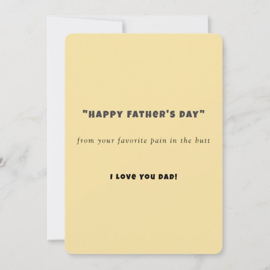 Vaderdag vader en zoon honkbal zomer (Achterkant)