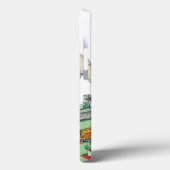 Vaderdag, vader en zoon met treinen Case-Mate iPhone Case (Achterkant / Links)