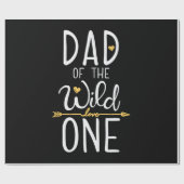 Vaderdag vader van de wilde liefde Een Cadeaupapier (Vlak)