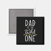 Vaderdag vader van de wilde liefde Een Magneet (Voorkant / Achterkant)