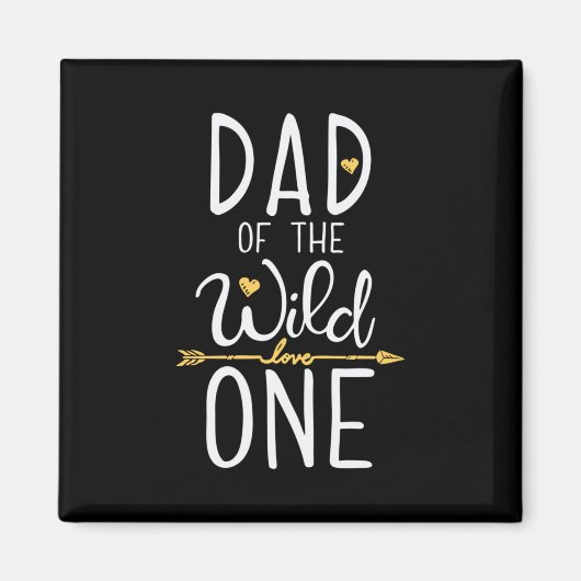 Vaderdag vader van de wilde liefde Een Magneet (Voorkant)