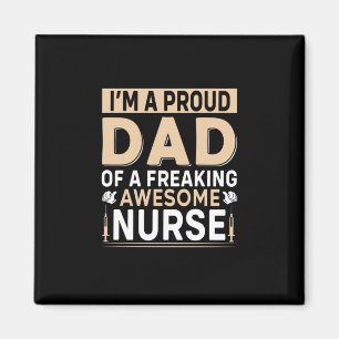 Vaderdag vader van een verpleegster magneet