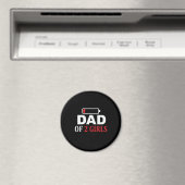 Vaderdag vader van twee meisjes magneet (Insitu (Vaatwasser))