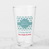 Vaderdag Vader Werelds Beste Ooit Pint Beer Glas (Voorkant)