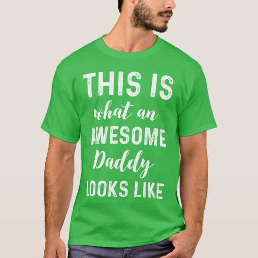 Vaderdag Vaderdag Papa Idee familie T-shirt (Voorkant)