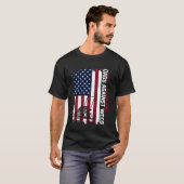 Vaderdag vaders tegen onkruid grappige patriottisc t-shirt (Voorkant volledig)