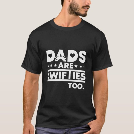 Vaderdag vaders zijn ook wifties t-shirt (Voorkant)