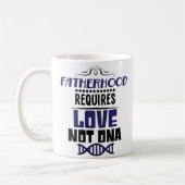 Vaderdag vaderschap Stap Mok koffie (Links)