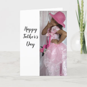 VADERDAG VAN DAUGHTER BEDANKKAART