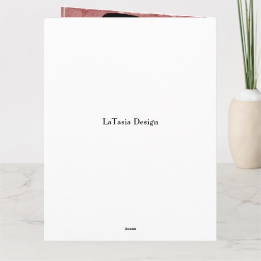 Vaderdag van de Afrikaanse American Male Suit Past Kaart (Achterkant)