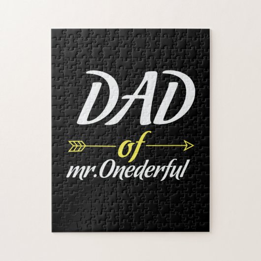 Vaderdag van de heer Onederful Legpuzzel (Verticaal)