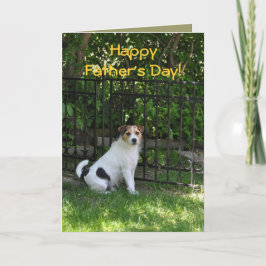 Vaderdag van de hond kaart