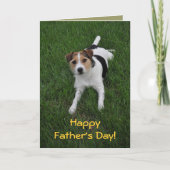 Vaderdag van de hond kaart (Voorkant)
