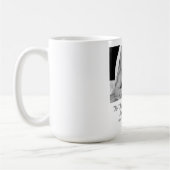 Vaderdag van de nieuwe babyfoto koffiemok (Links)