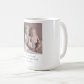 Vaderdag van de nieuwe babyfoto koffiemok (Voorkant rechts)