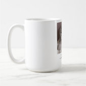 Vaderdag van de nieuwe babyfoto koffiemok (Links)