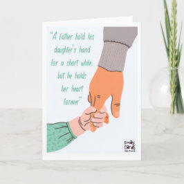 Vaderdag - van een dochter kaart