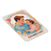 Vaderdag van harte & waardering magneet (Rechterzijde)