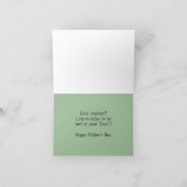 Vaderdag van het kind kaart (Binnen)