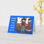 Vaderdag van ons beiden - Western Kaart (Gele Bloem)