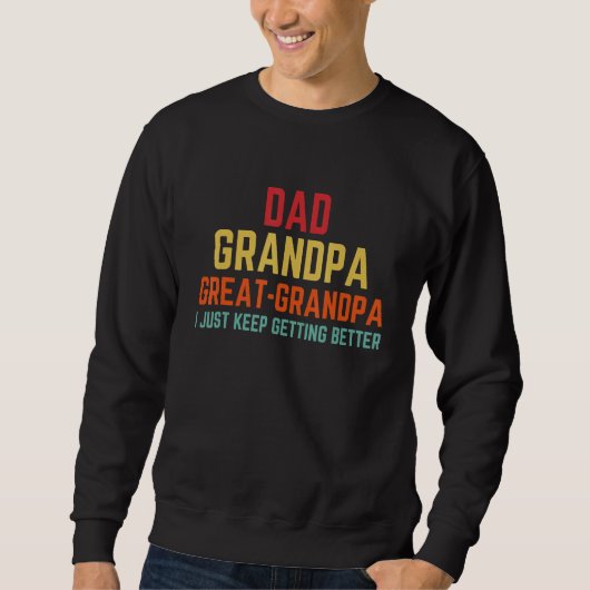 Vaderdag van opa's vader opa groot trui (Voorkant)