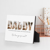 Vaderdag van papa Foto Collage Fotoplaat