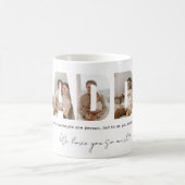 Vaderdag van papa Foto Collage Koffiemok (Center)