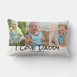 Vaderdag van papa Foto Collage Kussen